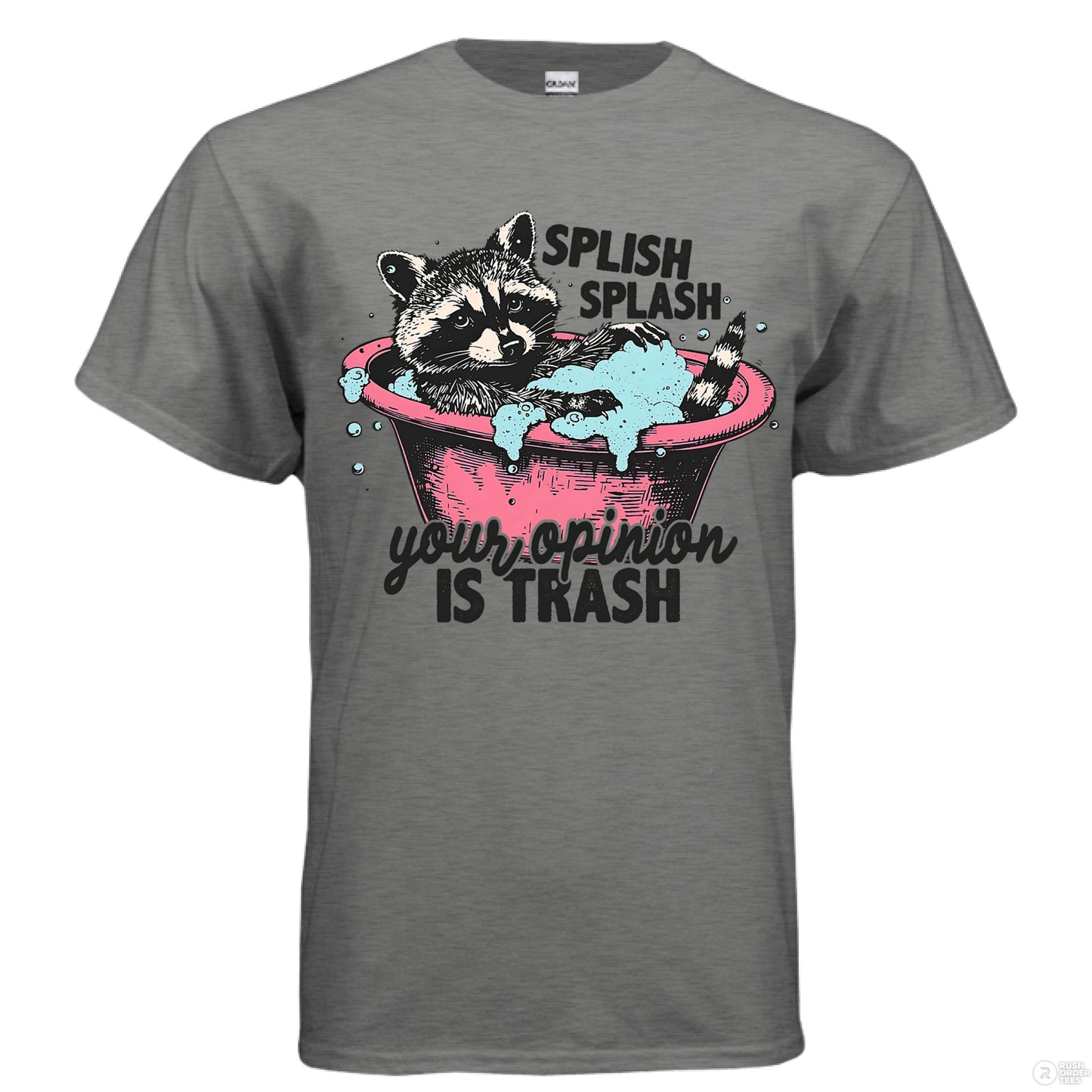 GRAPHITE HEATHER - FRONT