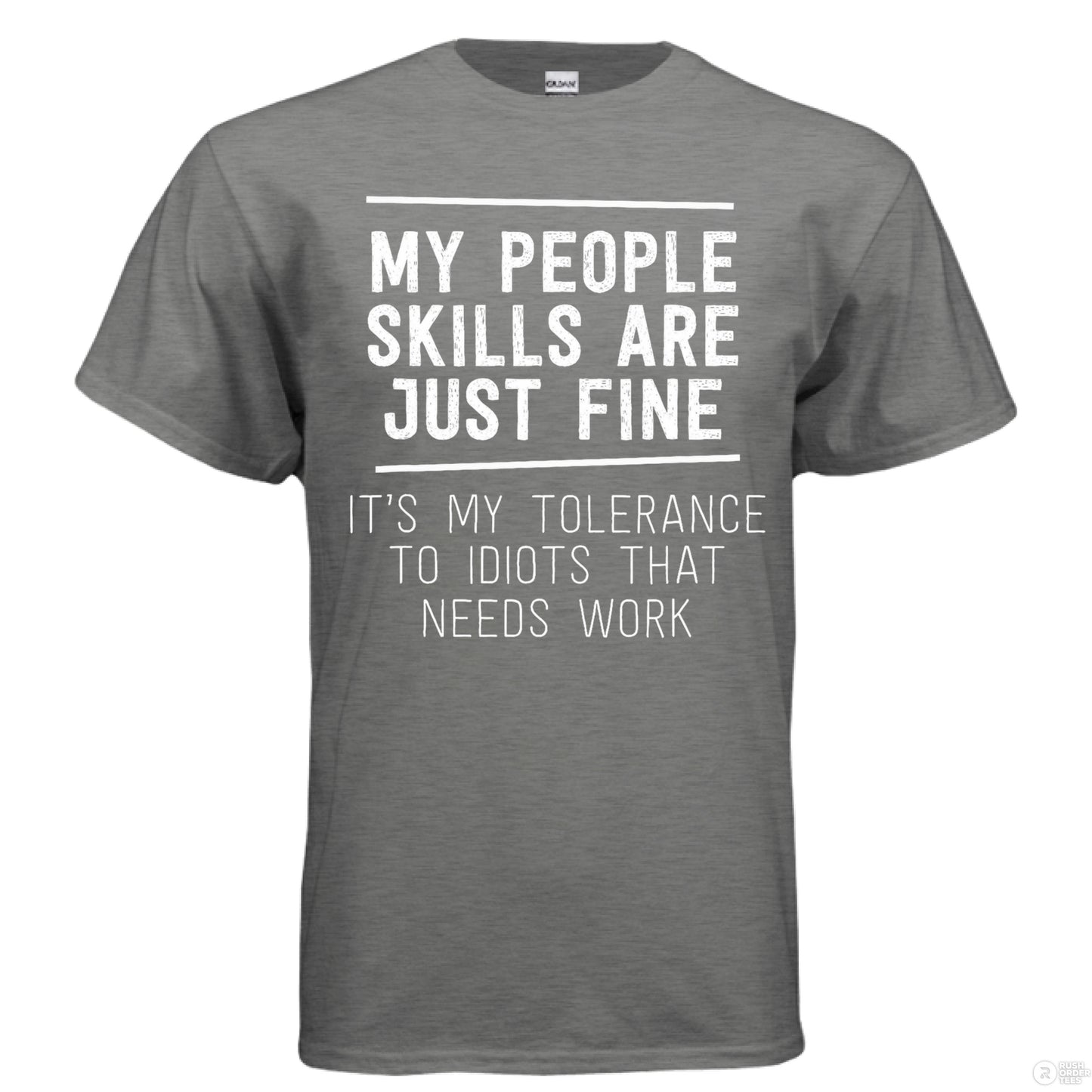 GRAPHITE HEATHER - FRONT