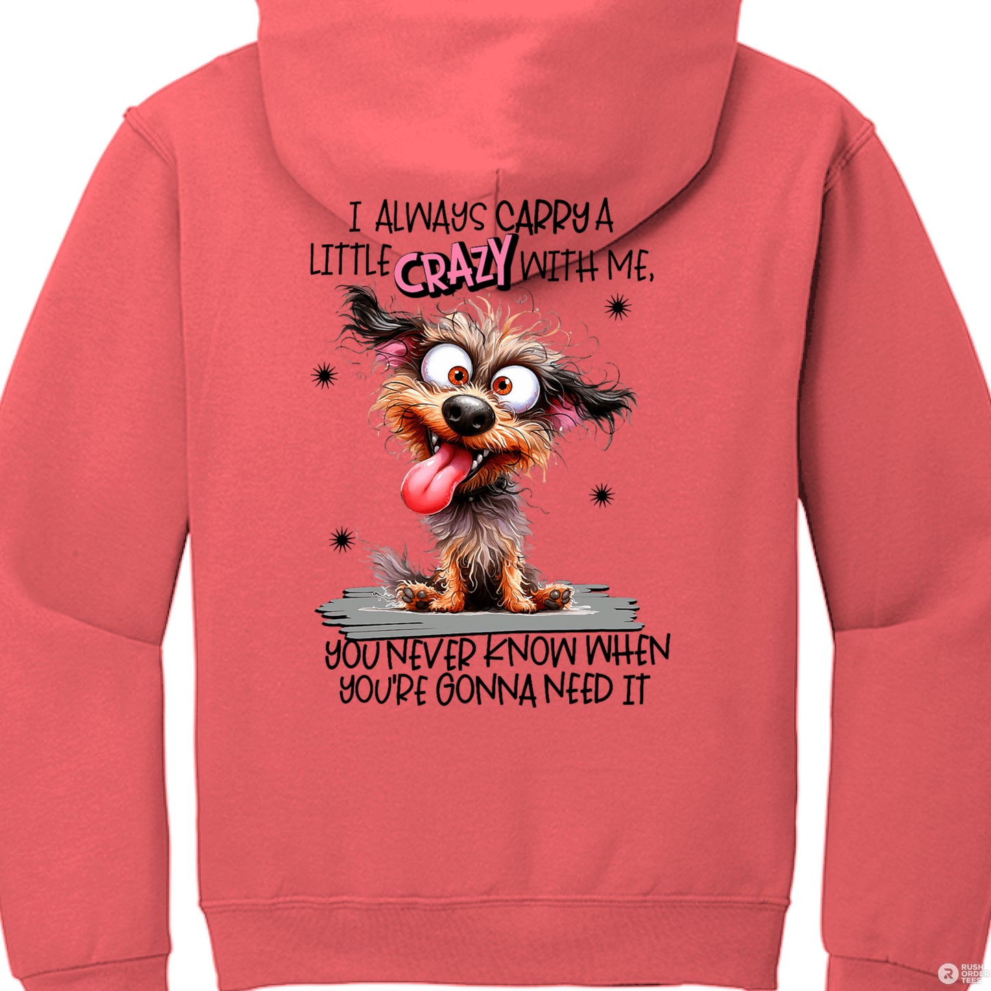 Retro Heather Coral - BACK